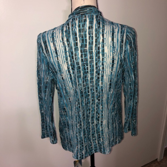 NWOT! Nic + Zoe open front cardigan Size S smoke free home - Picture 4 of 4